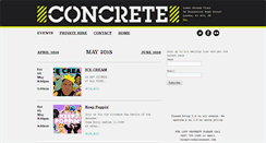 Desktop Screenshot of concretespace.co.uk
